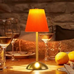 ZMH Lot De 2 Lampe De Table LED Sans Fil Avec 3 Températures De Couleur Pour Salle à Manger