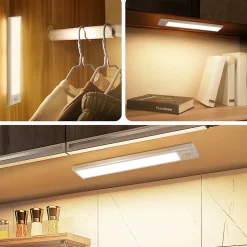 ZMH Lot De 2 Lampes LED Encastrables Avec Détecteur De Mouvement 20cm