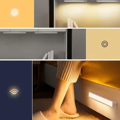 ZMH Lot De 2 Lampes LED Encastrables Avec Détecteur De Mouvement 20cm