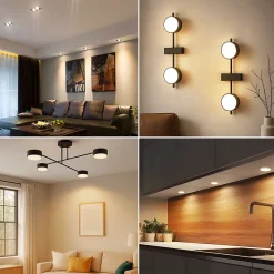 ZMH Lot De 6 LED Ampoules Gx53 ultra Plat 3000k 5 w 230v Non Dimmable Blanc