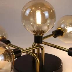 ZMH Plafonnier Globes En Verre Lampes De Salon