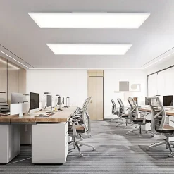 ZMH Plafonnier LED à Intensité Variable Pour Salon Panneau De Plafond Cuisine Fête