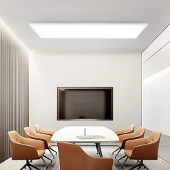 ZMH Plafonnier LED à Intensité Variable Pour Salon Changement De Couleur Rvb Cuisine Fête