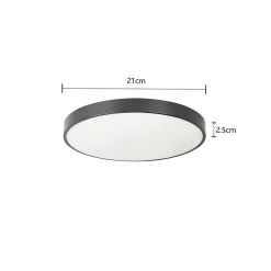 ZMH Plafonnier LED Dimmable 50W avec Télécommande pour Décoration Moderne
