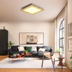 ZMH Plafonnier LED 3000k 30cm Carré Design Couloir Cuisine Escalier Balcon