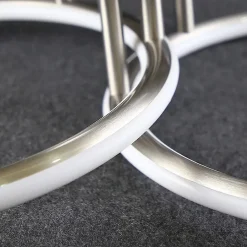 ZMH Plafonnier LED Living Room 3 Ring Design 41w Plafonnier 3000k Office Light Hotel