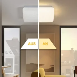 ZMH Plafonnier LED Moderne Lampe De Chambre à Coucher