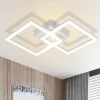 ZMH Plafonnier LED Moderne 2 Flammes 24w Pour Chambre Et Couloir