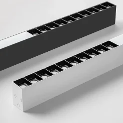 ZMH Plafonnier LED Moderne 107cm Dimmable pour Chambre et Bureau