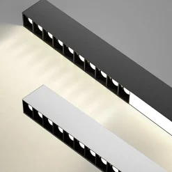 ZMH Plafonnier LED Moderne 107cm Dimmable pour Chambre et Bureau