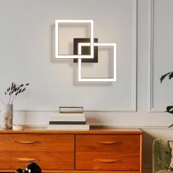 ZMH Plafonnier LED Moderne 2 Flammes 24w Pour Chambre Et Couloir