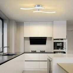 ZMH Plafonnier LED Salon 12w 3000k Lampe De Cuisine Pour Salon Chambre